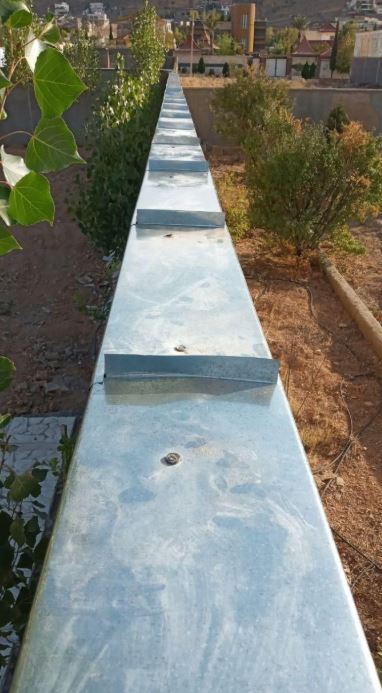 کانال سازی کولر ، ابچک فلزی ، درز انقطاع ، دریچه ی کولر در شیراز