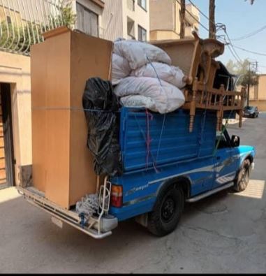 باربری وانت نیسان بار تلفنی اسبابکشی کارگر اتوبار در شیراز