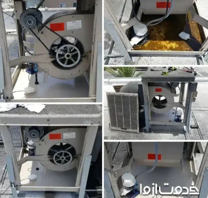 سرویس و نصب کولر آبی و گازی در شیراز - انواع کولر ابی